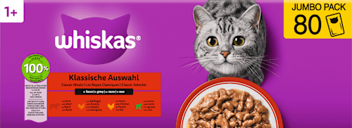 Nat kattenvoer, Classic Selection in saus, Jumpopack (80 x 85 g), 6,8 kg