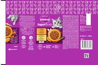 Nassfutter Katze mit Ente & Hühnerleber in Gelee, Multipack (6x50 g), 300 g