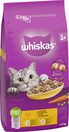 Droog kattenvoer met kip, Adult 1+, 1,9 kg
