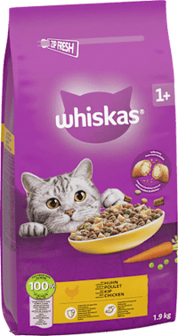 Droog kattenvoer met kip, Adult 1+, 1,9 kg
