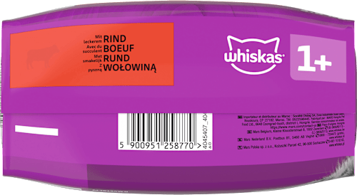 Droog kattenvoer met rundvlees, Adult 1+, 3,8 kg