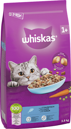 Droog kattenvoer met tonijn, Adult 1+, 3,8 kg
