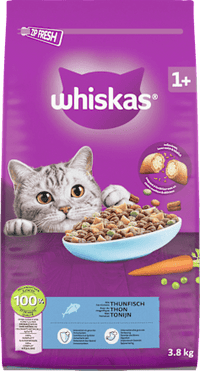 Droog kattenvoer met tonijn, Adult 1+, 3,8 kg