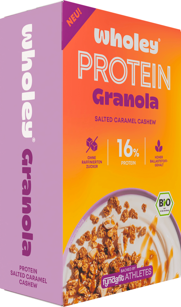Wholey Protein Granola Salted Caramel Cashew, 300 g