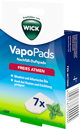 Vapo Pads Menthol, 7 stuks