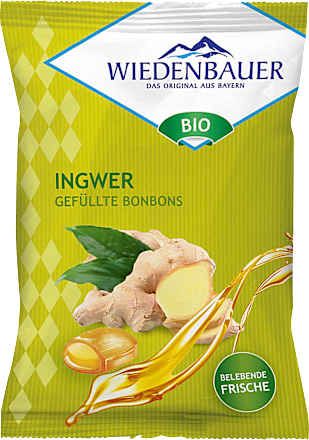 Bonbon, Ingwer, gefüllt, 75 g