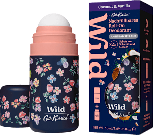 Antitranspirant Deo Roll-on Coconut & Vanilla + Nachfüllpack, 50 ml