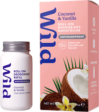Antitranspirant Deo Roll-on Coconut & Vanilla Nachfüllpack, 50 ml