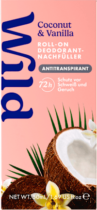 Antitranspirant Deo Roll-on Coconut & Vanilla Nachfüllpack, 50 ml