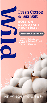 Antitranspirant Deo Roll-on Fresh Cotton & Sea Salt Nachfüllpack, 50 ml