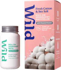 Antitranspirant Deo Roll-on Fresh Cotton & Sea Salt Nachfüllpack, 50 ml