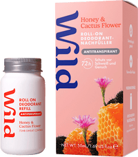 Antitranspirant Deo Roll-on Honey & Cactus Flower Nachfüllpack, 50 ml