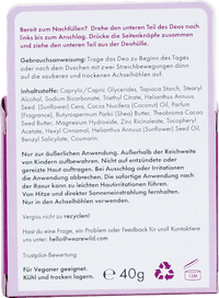 Deodorant Stick Kokos &amp; Vanille Navulverpakking, 40 g