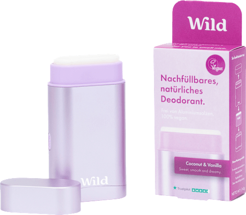 Deodorant Stick Kokos &amp; Vanille + Navulverpakking, 40 g