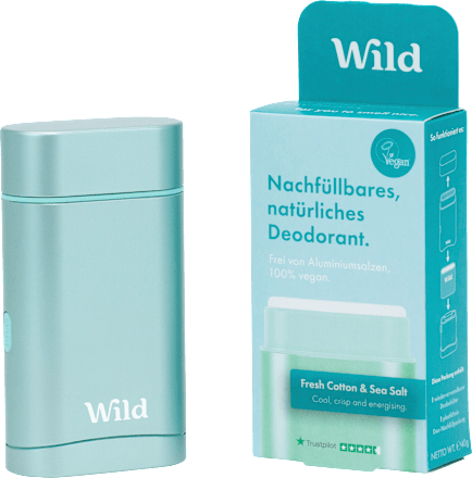 Deodorant stick Fresh Cotton &amp; Sea Salt + navulverpakking, 40 g