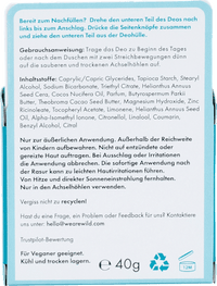 Deodorant stick Fresh Cotton &amp; Sea Salt navulverpakking, 40 g