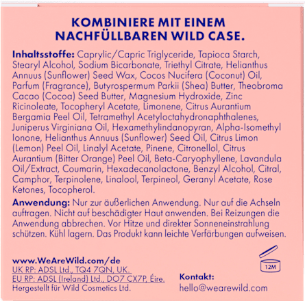Deostick Fresh Cotton & Sea Salt Nachfüllpack, 40 g