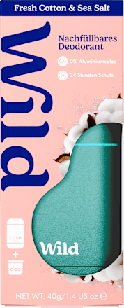 Deostick Fresh Cotton & Sea Salt + Nachfüllpack, 40 g