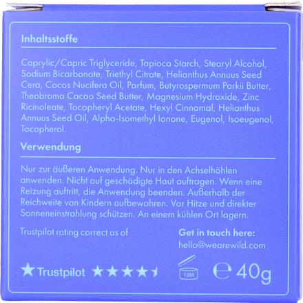 Deodorant Stick Ocean Mist Navulverpakking, 40 g