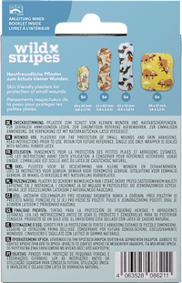 Geschenkset Pflaster Kinder Wild Stripes Cute Animals, 20 St