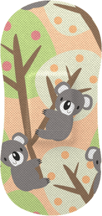 Geschenkset Pflaster Kinder Wild Stripes Cute Animals, 20 St