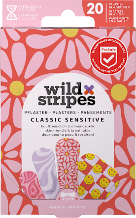 Pflaster Classic Sensitive Pastel Fun, 20 St
