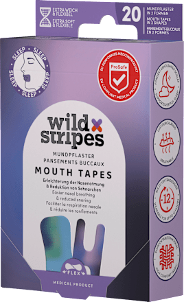 Wild Stripes Mouth Patch, 20 St
