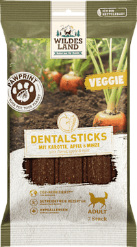 Kausnack Hund, veggie Dentalsticks (7 Stück), 180 g