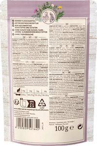 Nat kattenvoer met konijn &amp; kip, 100 g