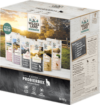 Nat kattenvoer, proefdoos, multipack (8 x 100 g), 800 g
