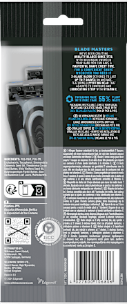 Wegwerpscheermesjes, Extra3 Activ, 6 stuks
