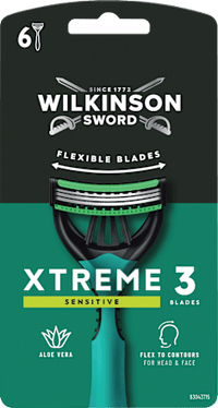 Einwegrasierer, Xtreme 3 Sensitive Comfort Flexible, 6 St