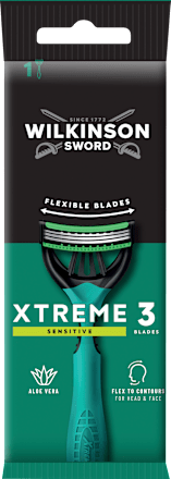 Einwegrasierer, Xtreme 3 Sensitive, Reisegröße, 1 St