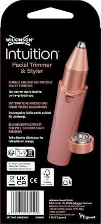 Gesichtshaarentferner, Intuition 2in1 Facial Trimmer & Styler, 1 St