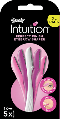 Gesichtshaarentferner, Intuition Perfect Finish Eyebrow Shaper, 5 St WILKINSON SWORD