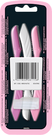 Gesichtshaarentferner, Intuition Perfect Finish Eyebrow Shaper, 3 St
