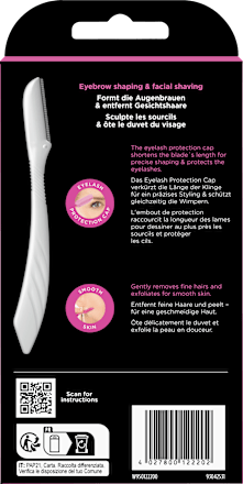 Gesichtshaarentferner, Intuition Perfect Finish Eyebrow Shaper, 5 St WILKINSON SWORD