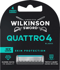Quattro Titanium Sensitive Rasierklingen, 4 St