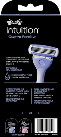 Rasierer, Intuition Quattro Sensitive, 1 St