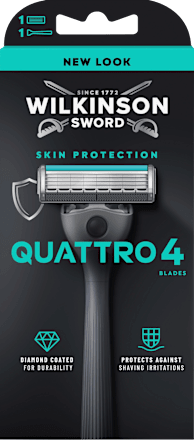 Rasierer, Quattro 4, 1 St