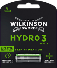 Rasierklingen, Hydro 3, 8 St