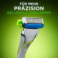 Scheermesjes, Hydro 5 Sensitive, 4 stuks