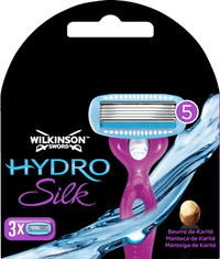 Scheermesjes, Hydro Silk, 3 stuks