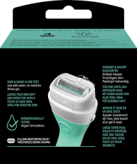 Rasierklingen, Intuition 2in1 Soap & Shave Sensitive, 6 St