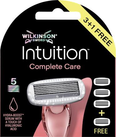 Rasierklingen, Intuition Complete Care (3+1), 4 St