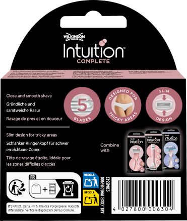 Rasierklingen, Intuition Complete, 3 St WILKINSON SWORD