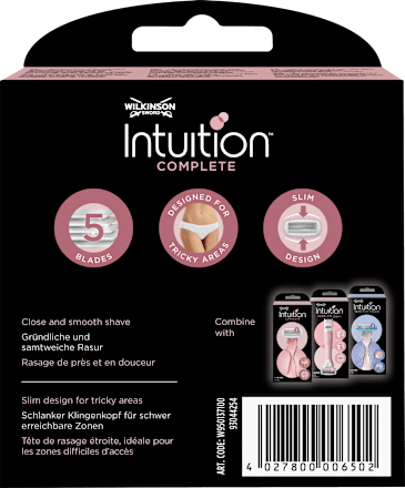 Rasierklingen, Intuition Complete, 6 St WILKINSON SWORD