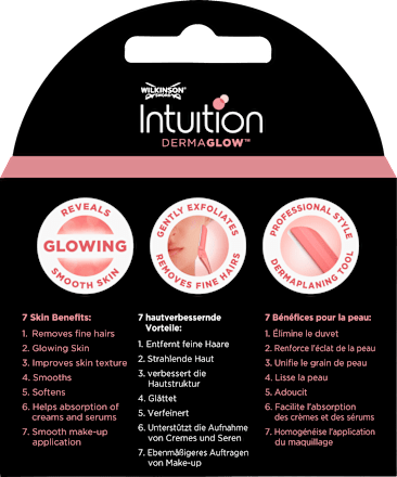 Rasierklingen, Intuition Dermaglow, 3 St WILKINSON SWORD