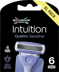 Rasierklingen, Intuition Quattro Sensitive, 6 St