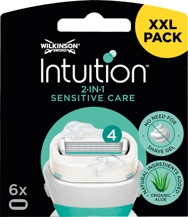 Rasierklingen, Intuition Sensitive Care, 6 St WILKINSON SWORD